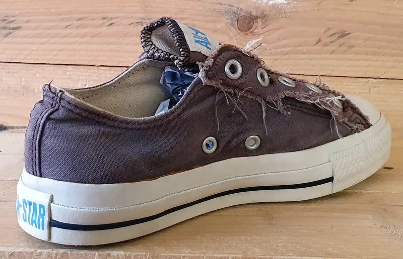 Converse Chuck Taylor All Star Low Trainers UK4/US6/EU36.5 1T157 Brown