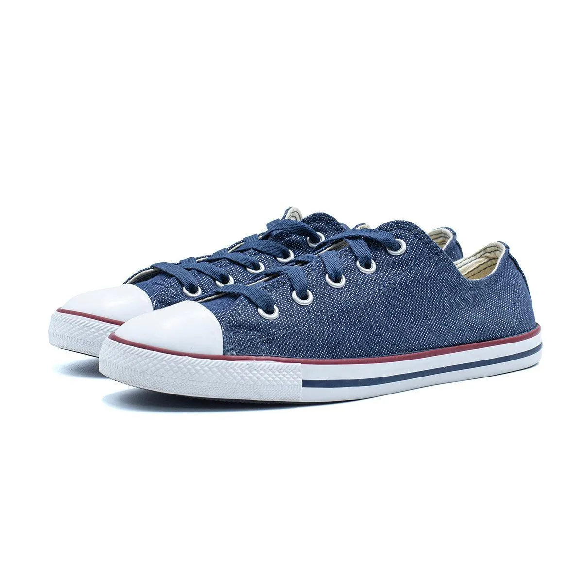 Converse Low-Top Sneakers Fabric Blue Colour For Women