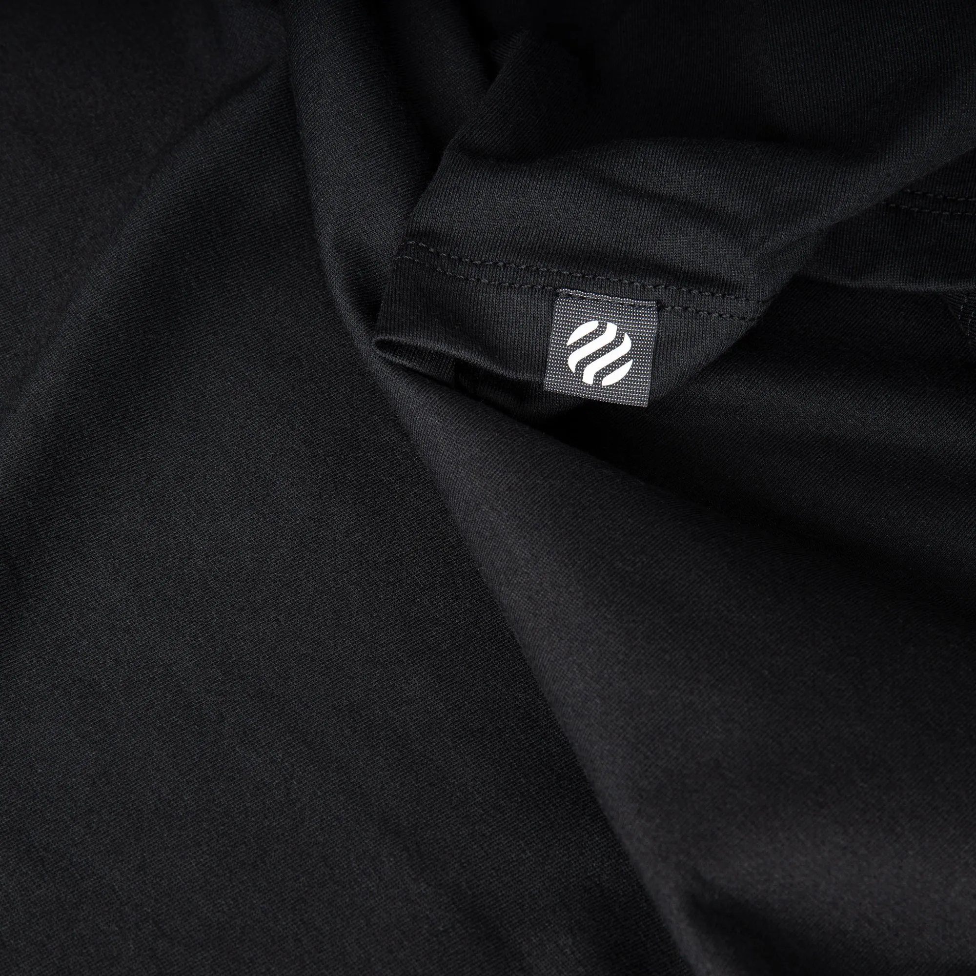 COOLEVER Longsleeve reflective Logo Ball, schwarz
