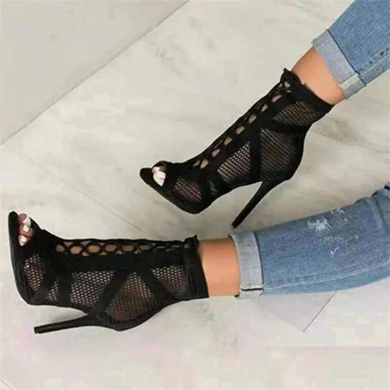 Cross Strap Heels
