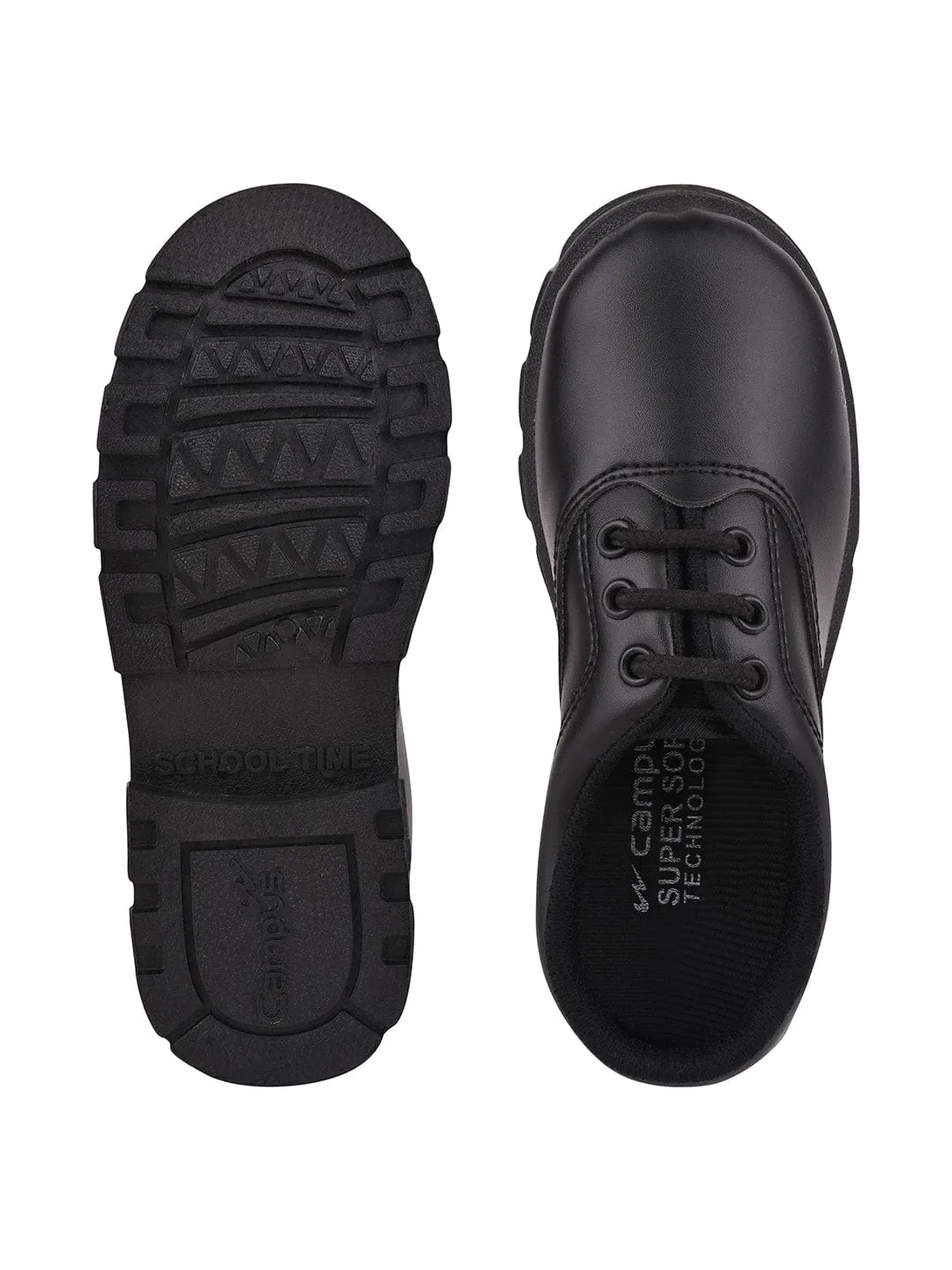 CS-A7S Black Men's School Shoes