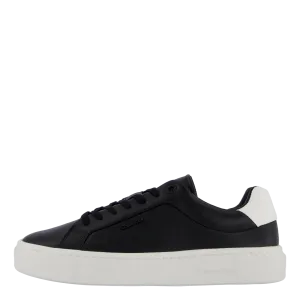 Cupsole Lace Up W/ml Lth Ck Black