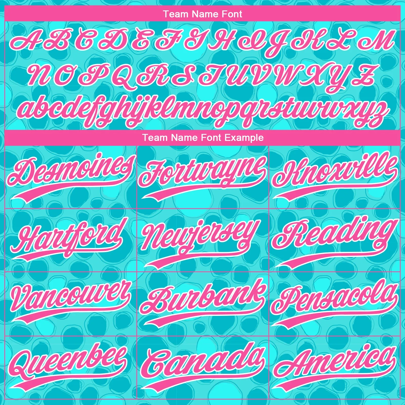 Custom Aqua Pink-White 3D Pattern Design Authentic Baseball Jersey