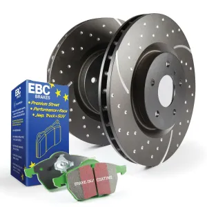 EBC Brakes S10KR1075 S10 Kits Greenstuff 2000 and GD Rotors