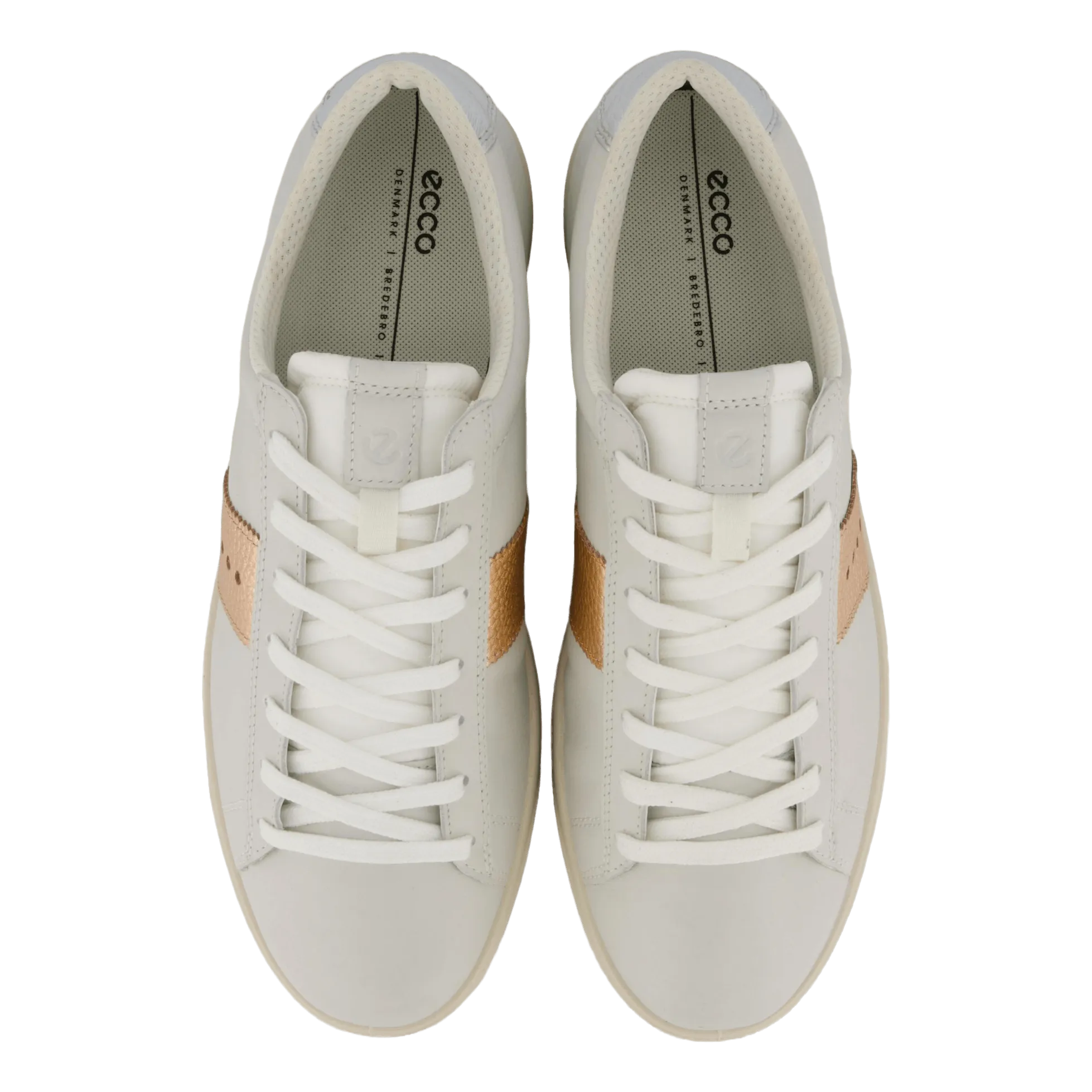Ecco Street Lite W White/hammered Bronze/pure Sil