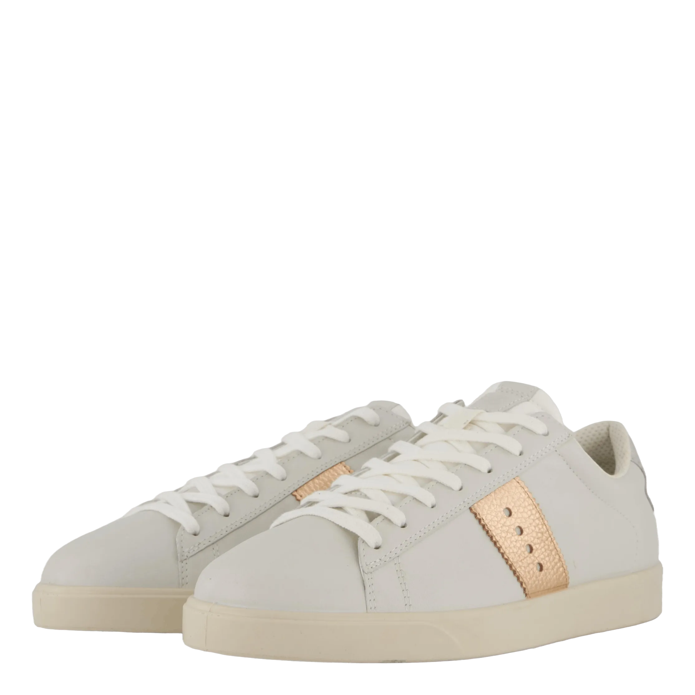 Ecco Street Lite W White/hammered Bronze/pure Sil