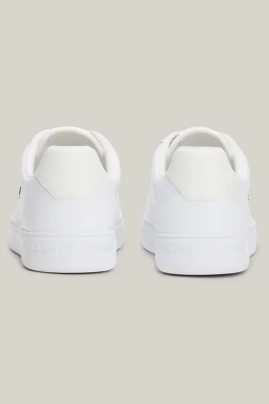 Elevated Leather Court Trainers