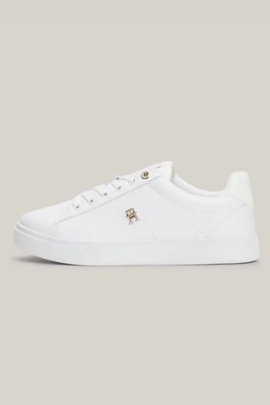 Elevated Leather Court Trainers
