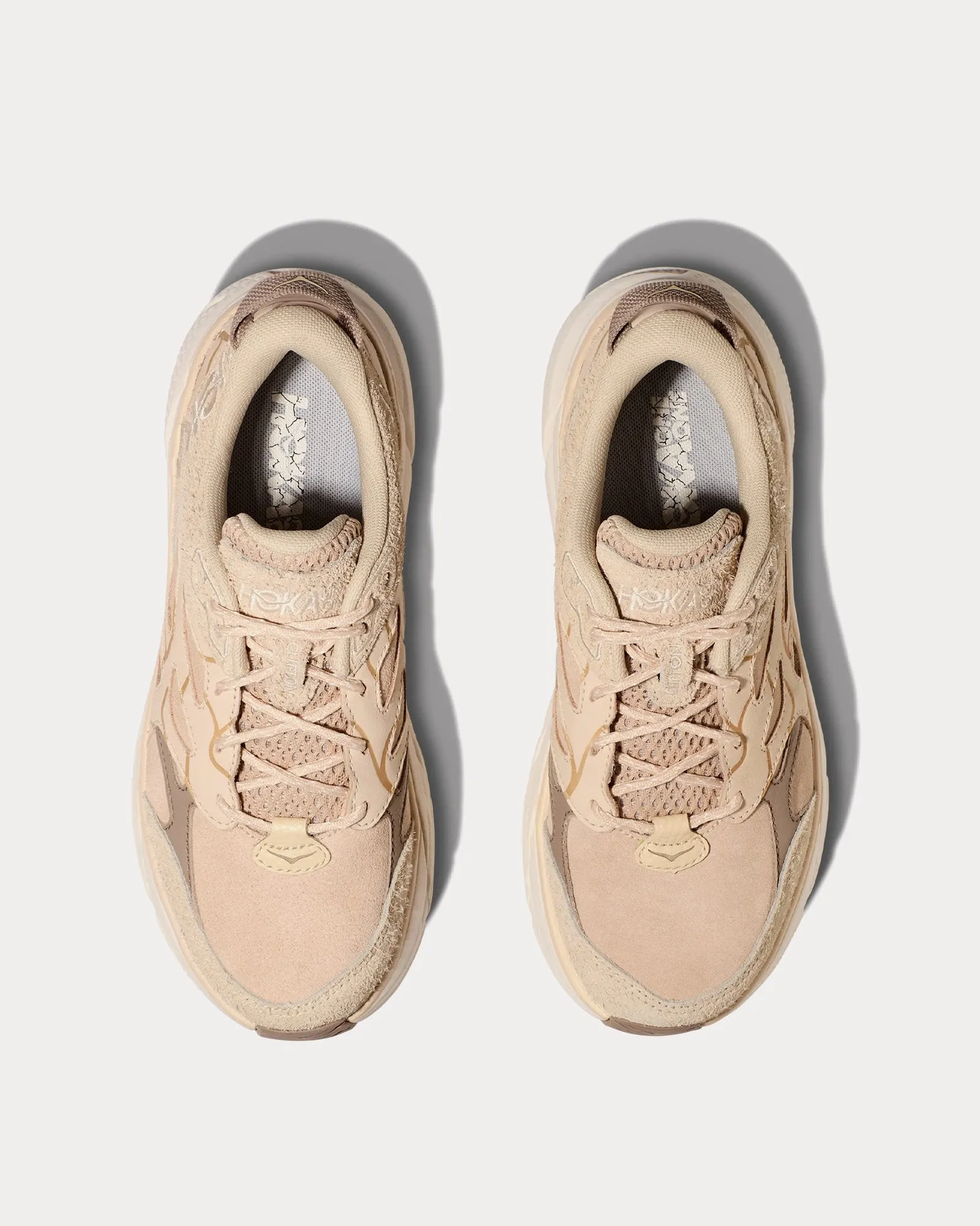 Elite Terrain System Clifton L Suede Oak / Sand / Alabaster Running Shoes
