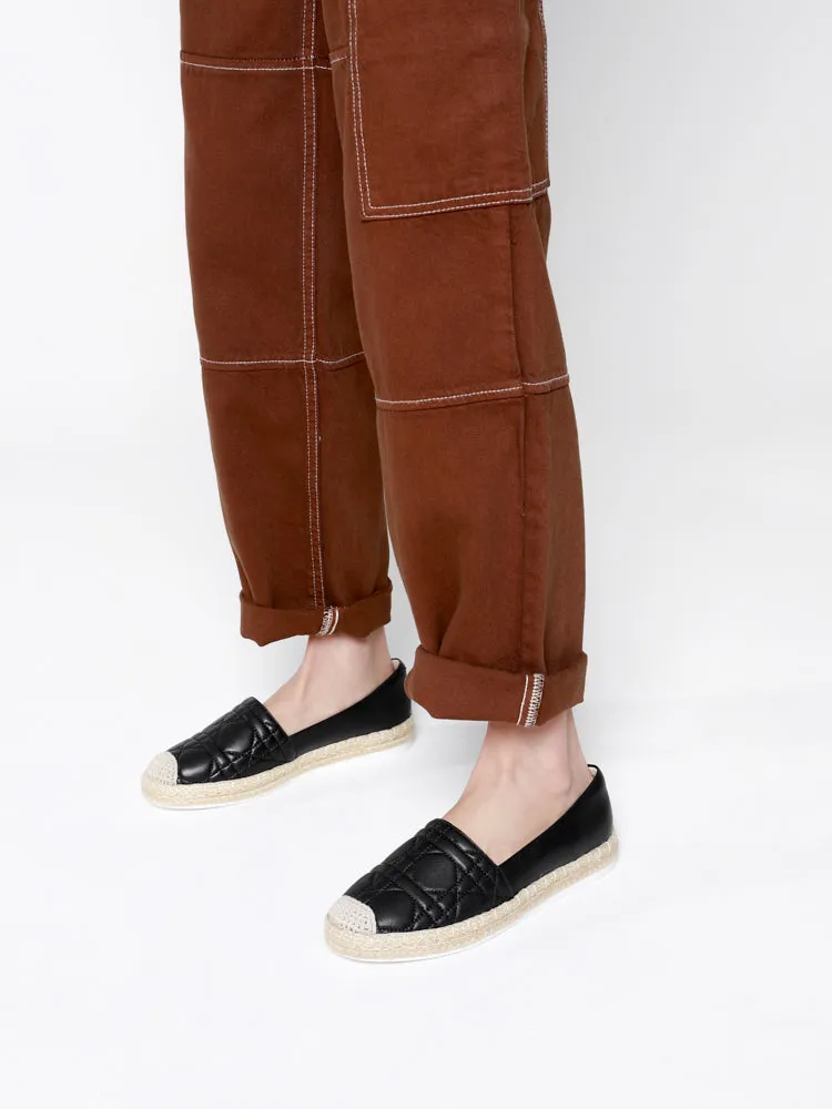 Elodie Quilted Espadrilles