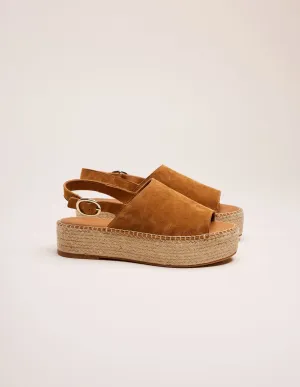Espadrilles Maya - Suède ambre