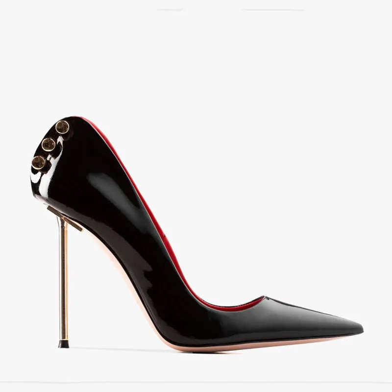 European and American Style Pointed-Toe Stiletto Sexy Fashion Single Shoes