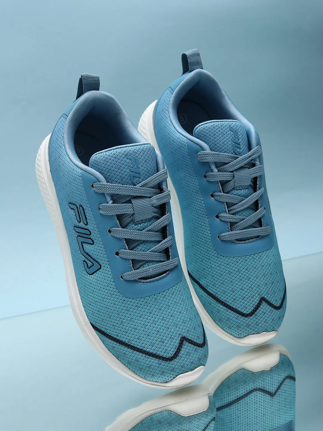 Fila White Bruct Women's Running Shoes