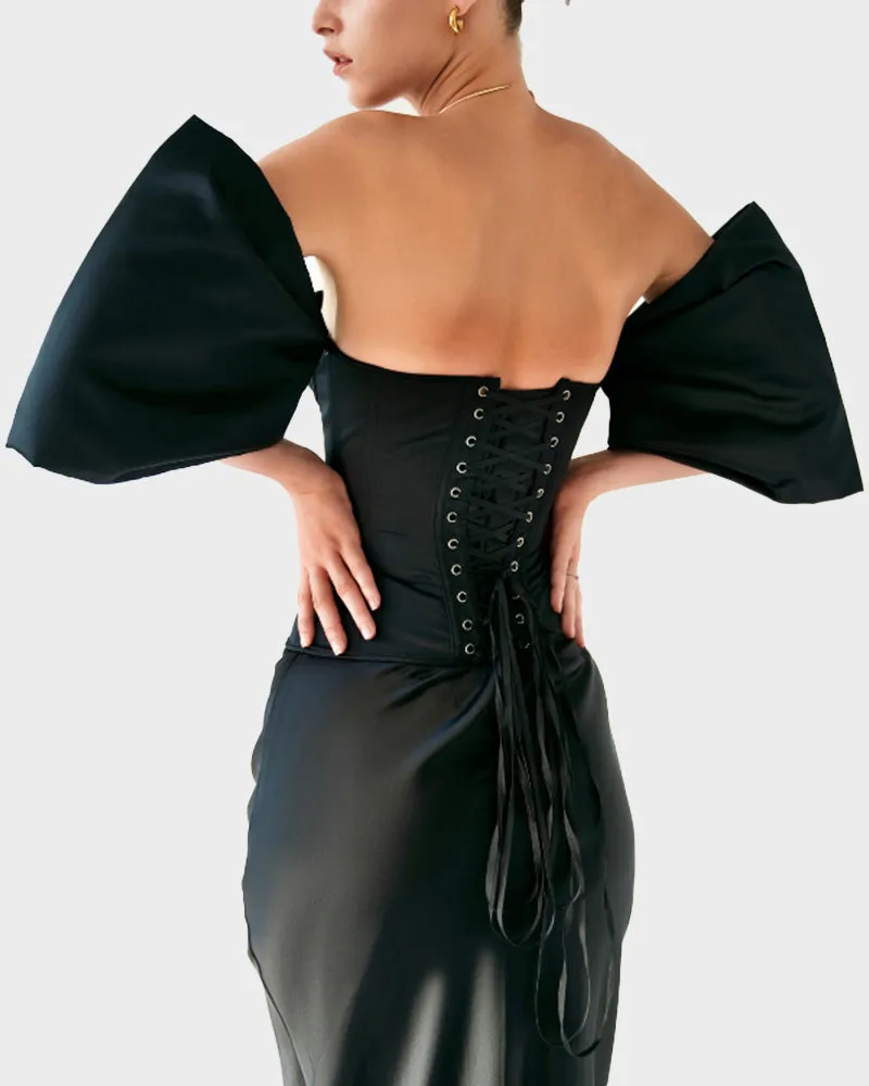 Floralshe®Supportive Lace-Up Corset
