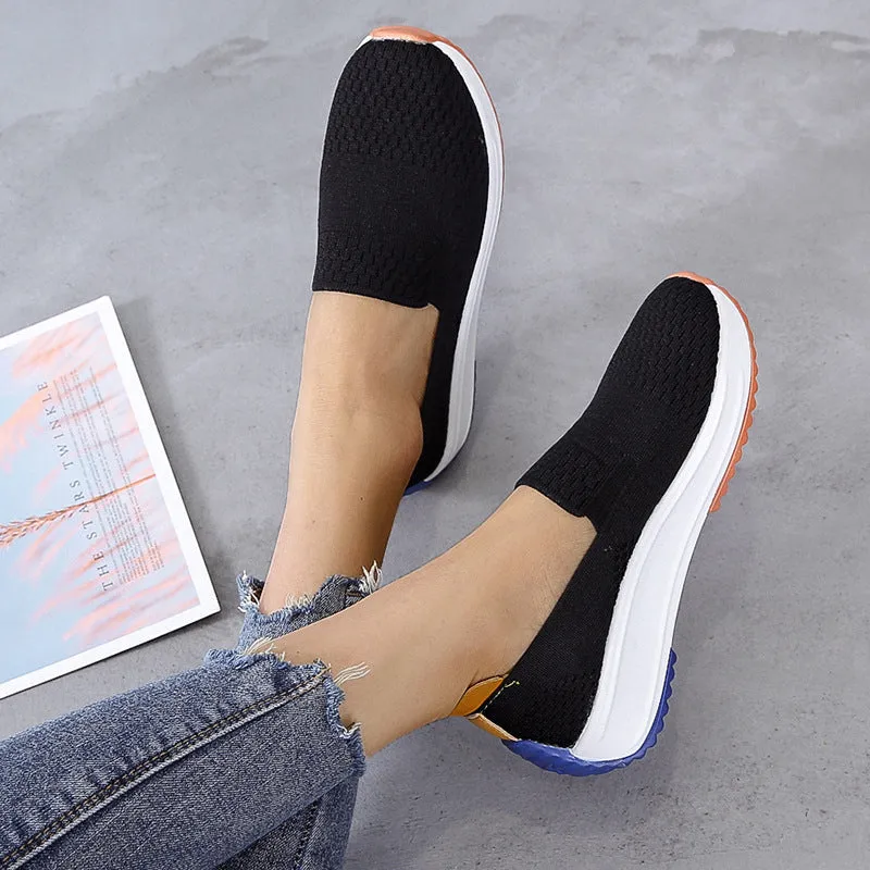 Flyknit slip-on shoes for comfort and style