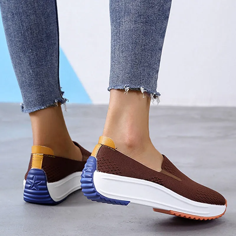 Flyknit slip-on shoes for comfort and style