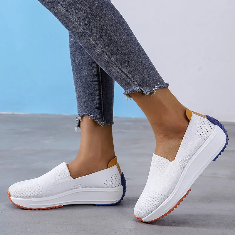 Flyknit slip-on shoes for comfort and style