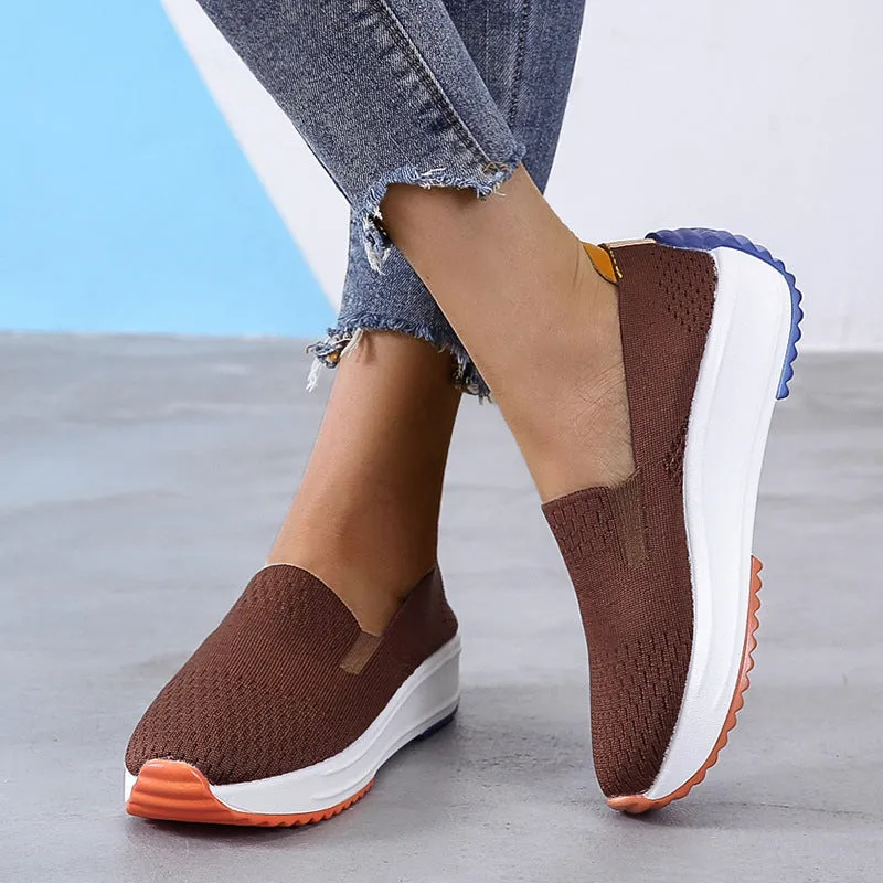 Flyknit slip-on shoes for comfort and style