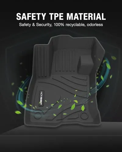 Ford Bronco Sport 2021 2022 2023 Custom Fit TPE Floor Mats 1st & 2nd Row Full Set Car Liners