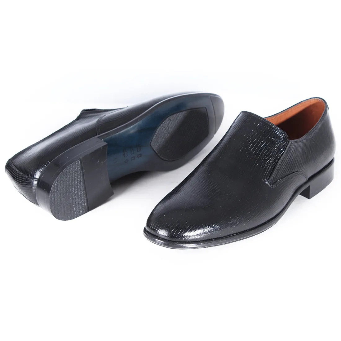 Formal shoes / 100% genuine leather – handmade black -6860
