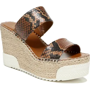 Franco Sarto Womens NORA Wedge Open Toe Espadrilles