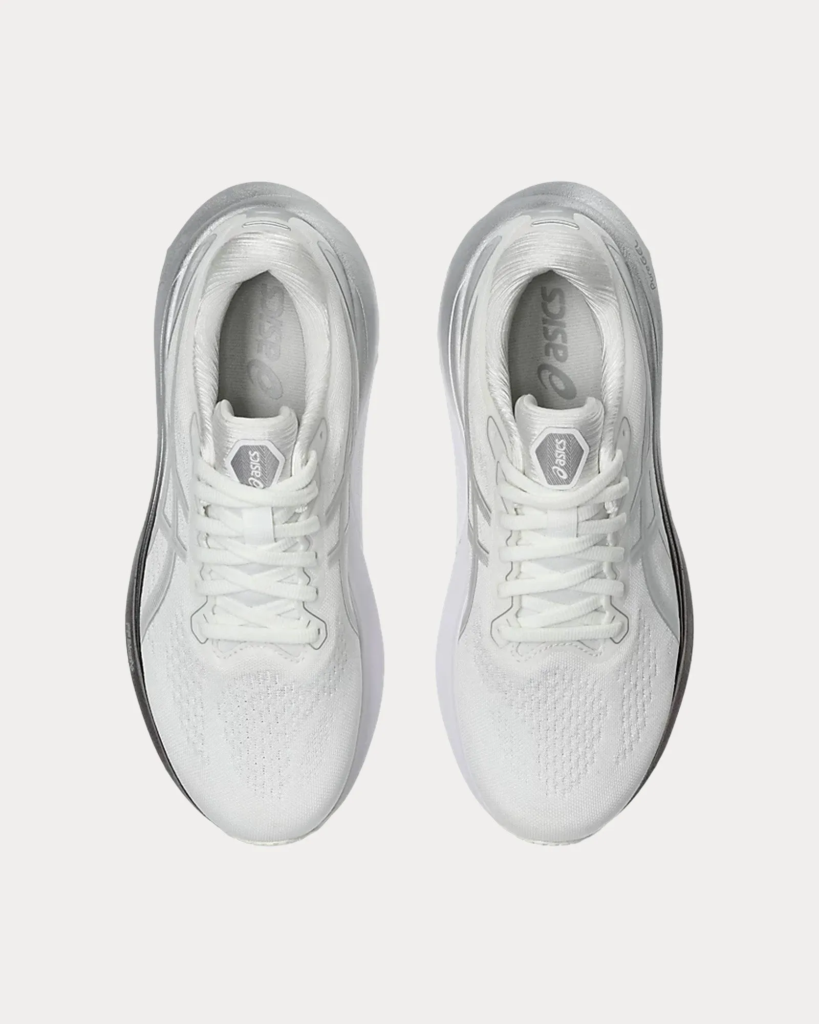 Gel-Kayano 30 Platinum Real White / Pure Silver Running Shoes