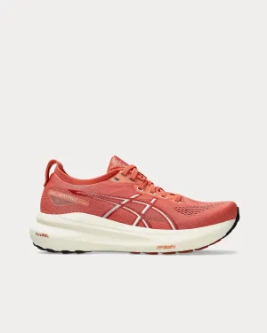 Gel-Kayano 31 Desert Red / White Running Shoes