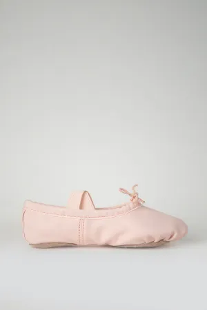 Girl's PU Leather Ballet Shoes(with Lace)