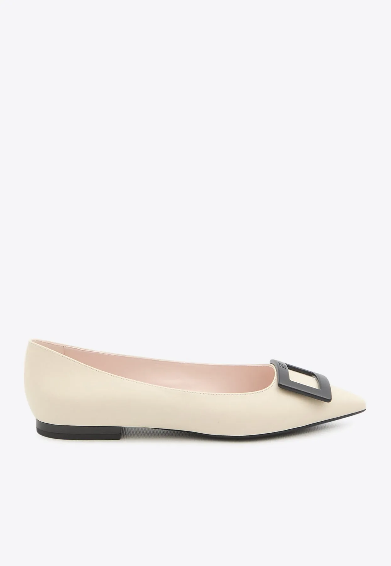 Gommettine Leather Ballet Flats