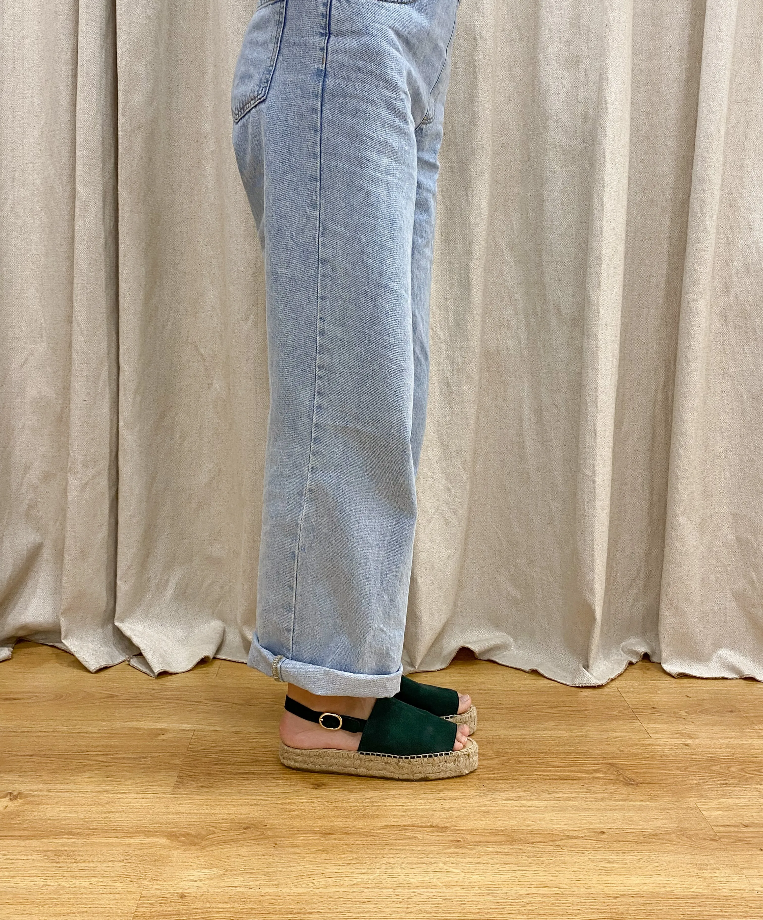 Green Strap Sandal