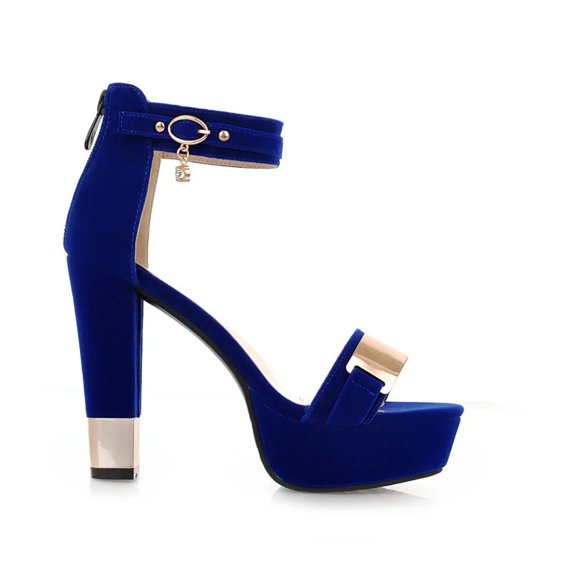 High Heels Sandals Platform Shoes Woman