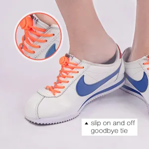 INMAKER No Tie Shoelaces for Kids and Adults, Lock Shoe Laces for Sneakers