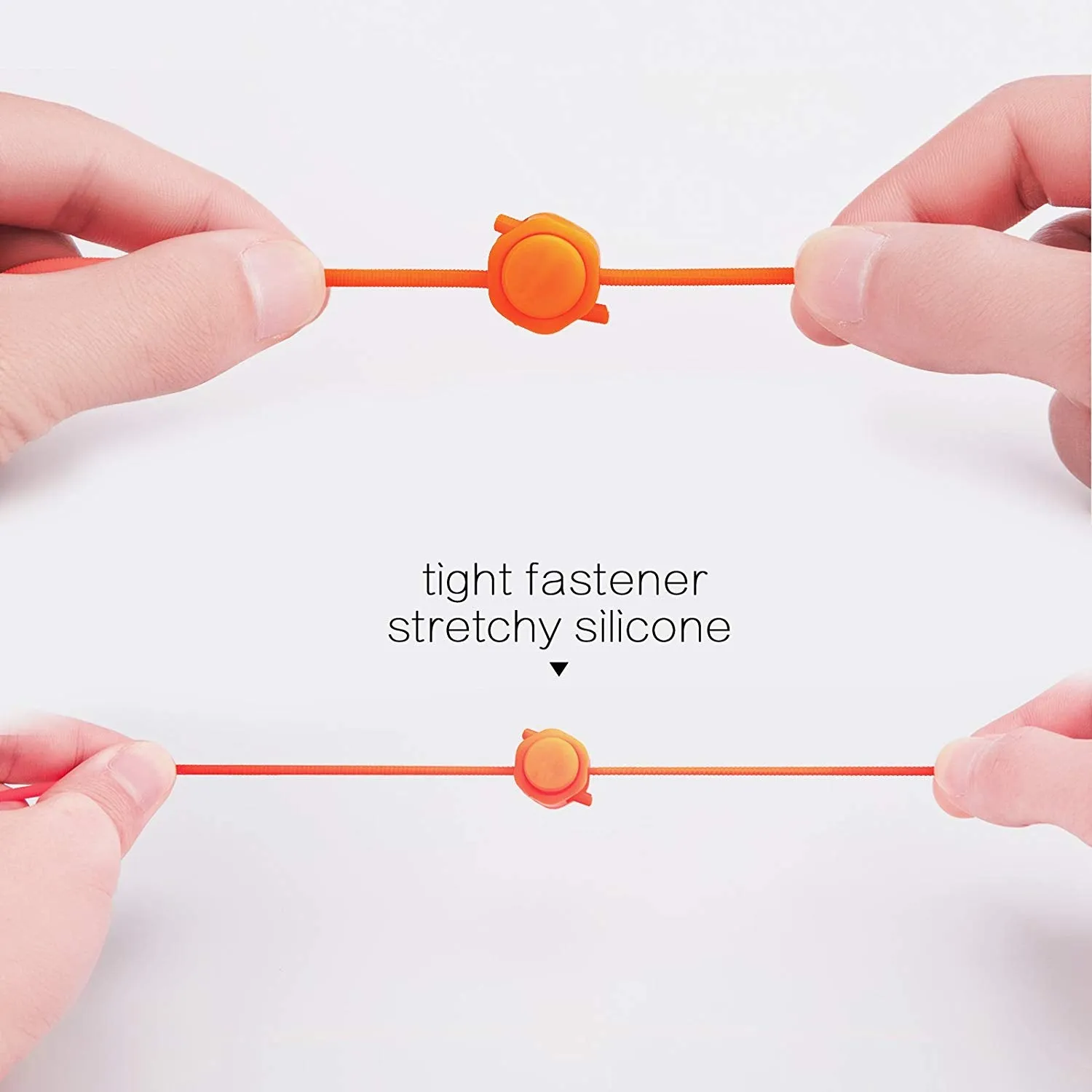INMAKER No Tie Shoelaces for Kids and Adults, Lock Shoe Laces for Sneakers