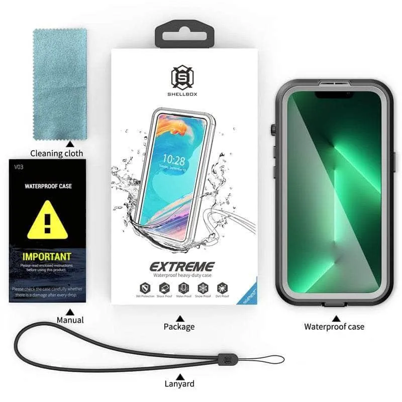 IP68 Waterproof iPhone 14 Plus Diving Wireless Charging Case