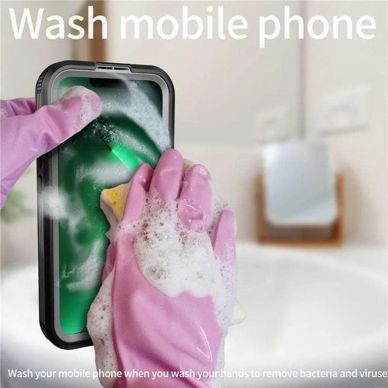 IP68 Waterproof iPhone 14 Pro Max Diving Wireless Charging Case