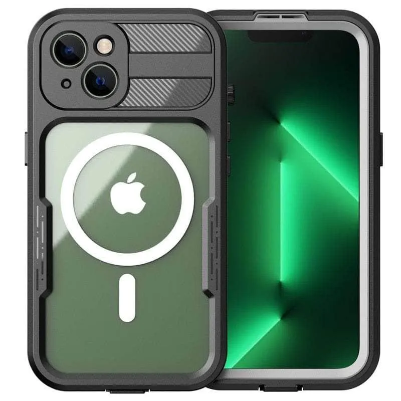 IP68 Waterproof iPhone 14 Pro Max Diving Wireless Charging Case