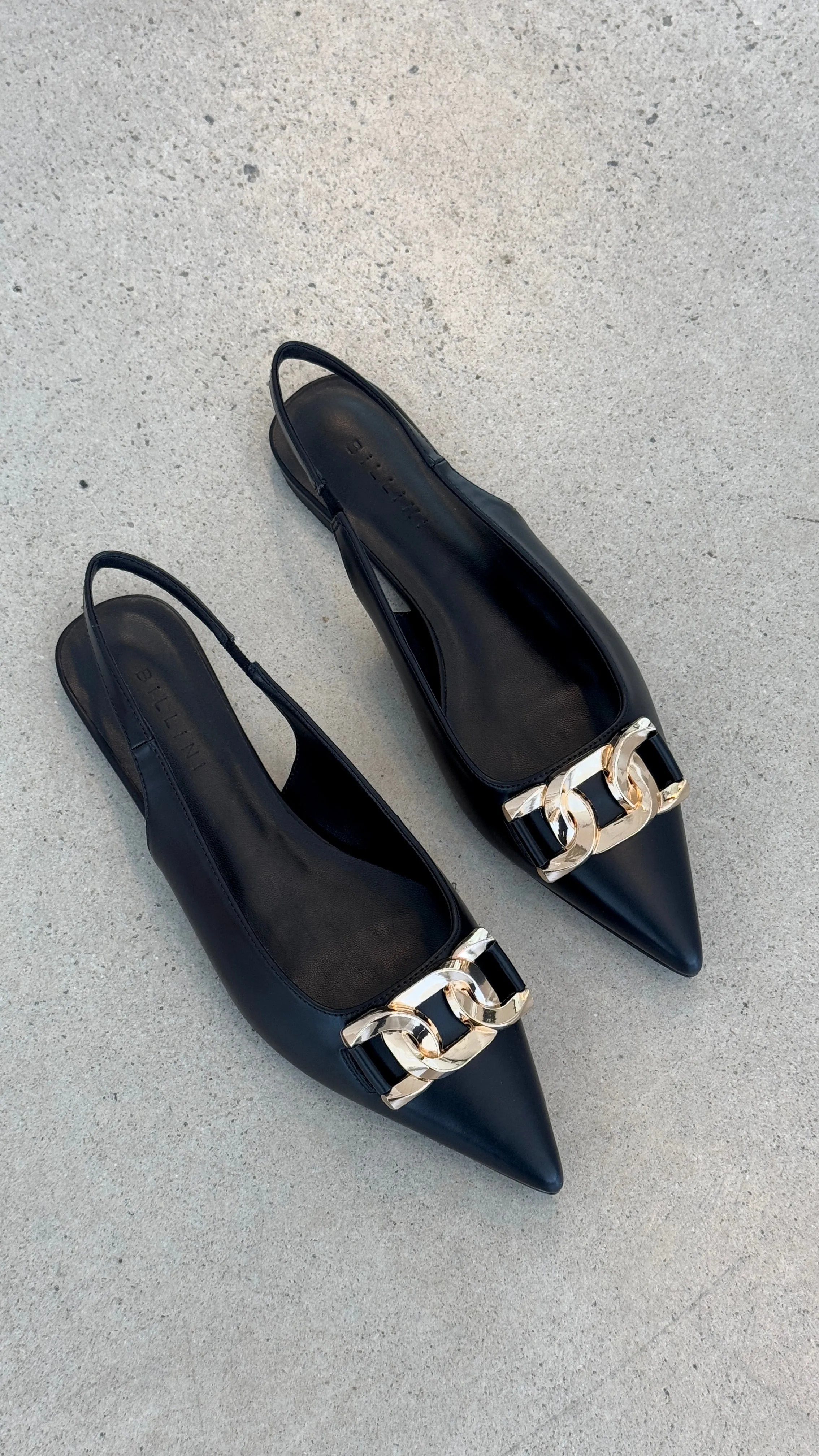 Jane Ballet Flats - Black