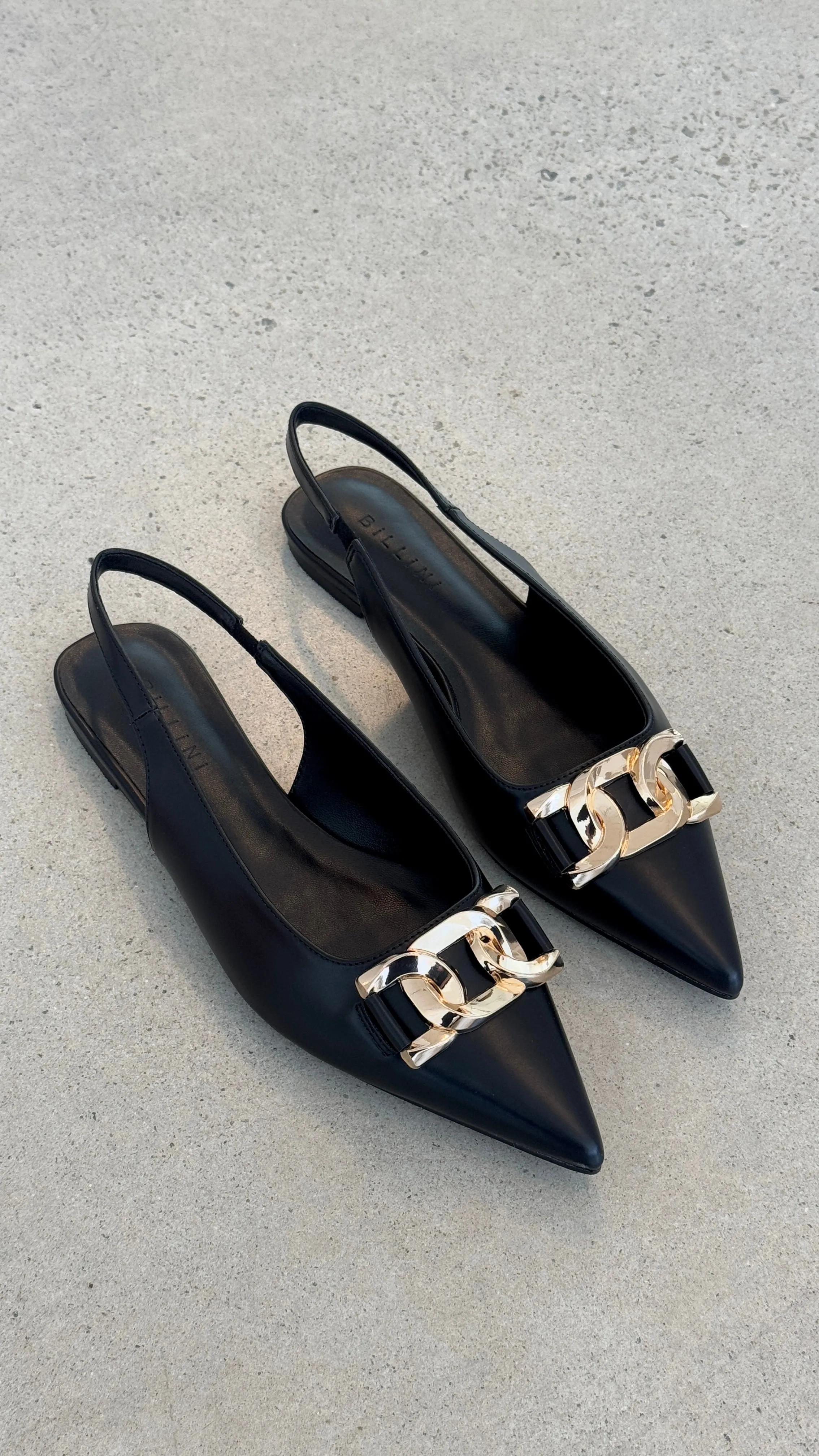 Jane Ballet Flats - Black