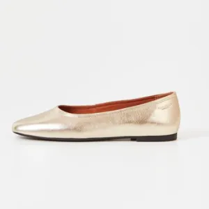 JOLIN Gold Ballet Flats