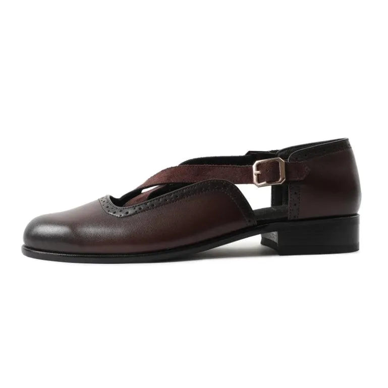 JORO | DARK TAN SANDAL SHOE