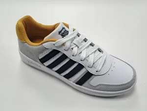 K-Swiss Court Palisades Trainer - White/Navy/Honey Gold