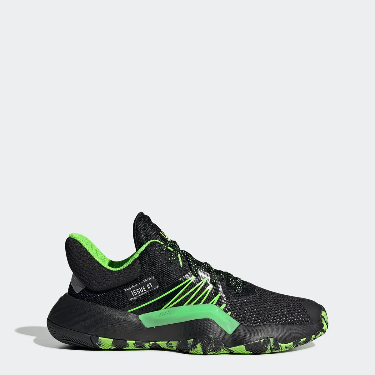 Kid's adidas Basketball D.O.N Issue #1 Black Shoes