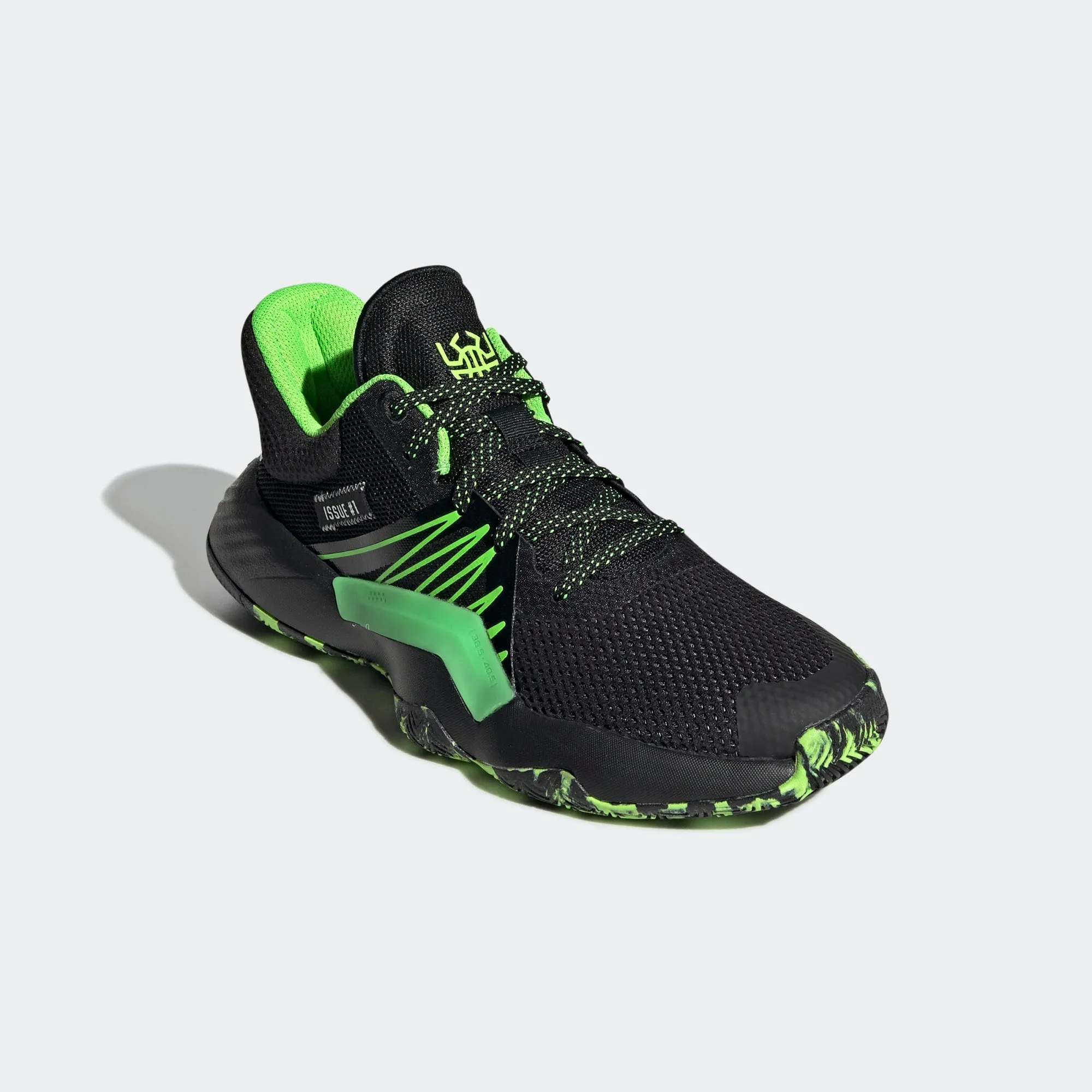 Kid's adidas Basketball D.O.N Issue #1 Black Shoes