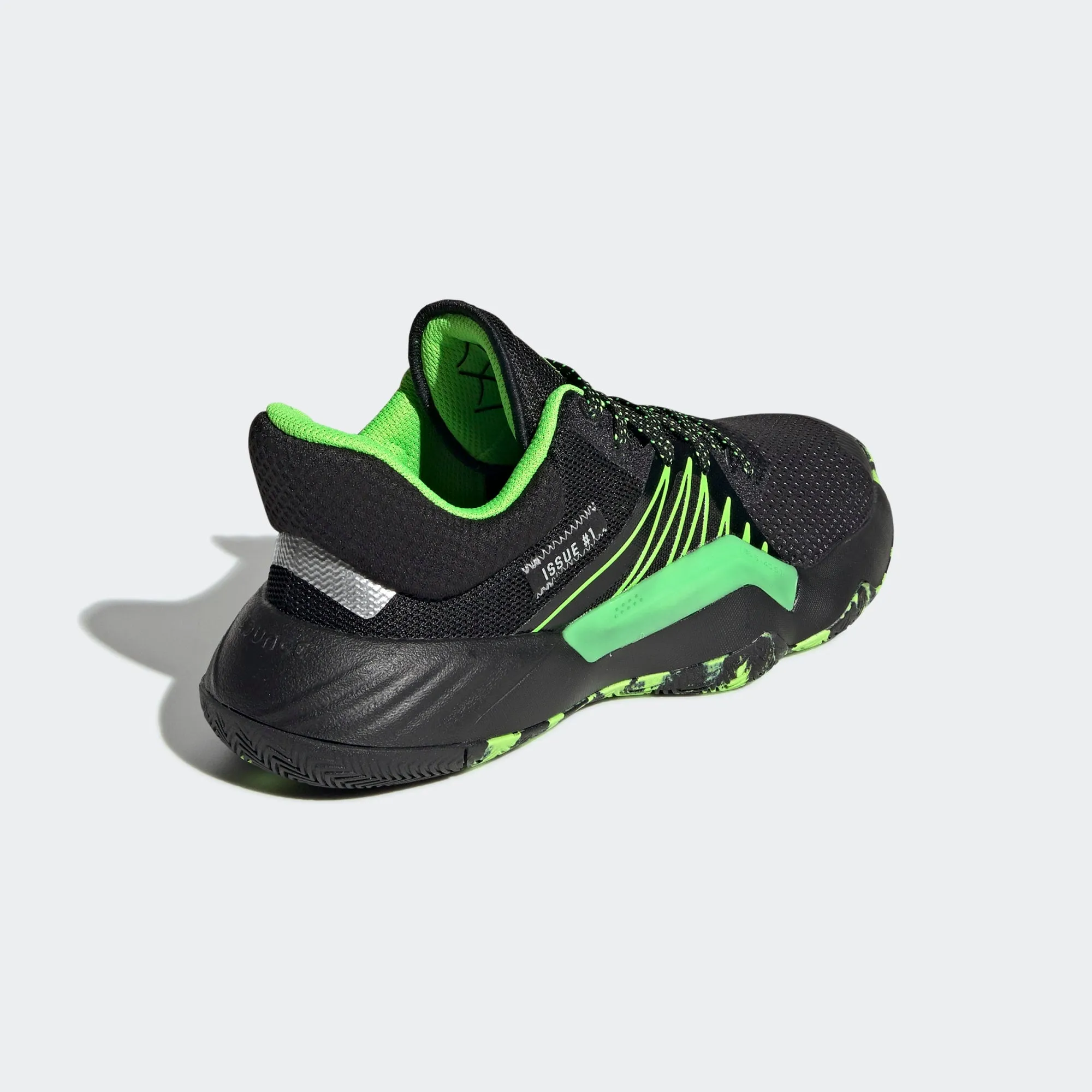 Kid's adidas Basketball D.O.N Issue #1 Black Shoes