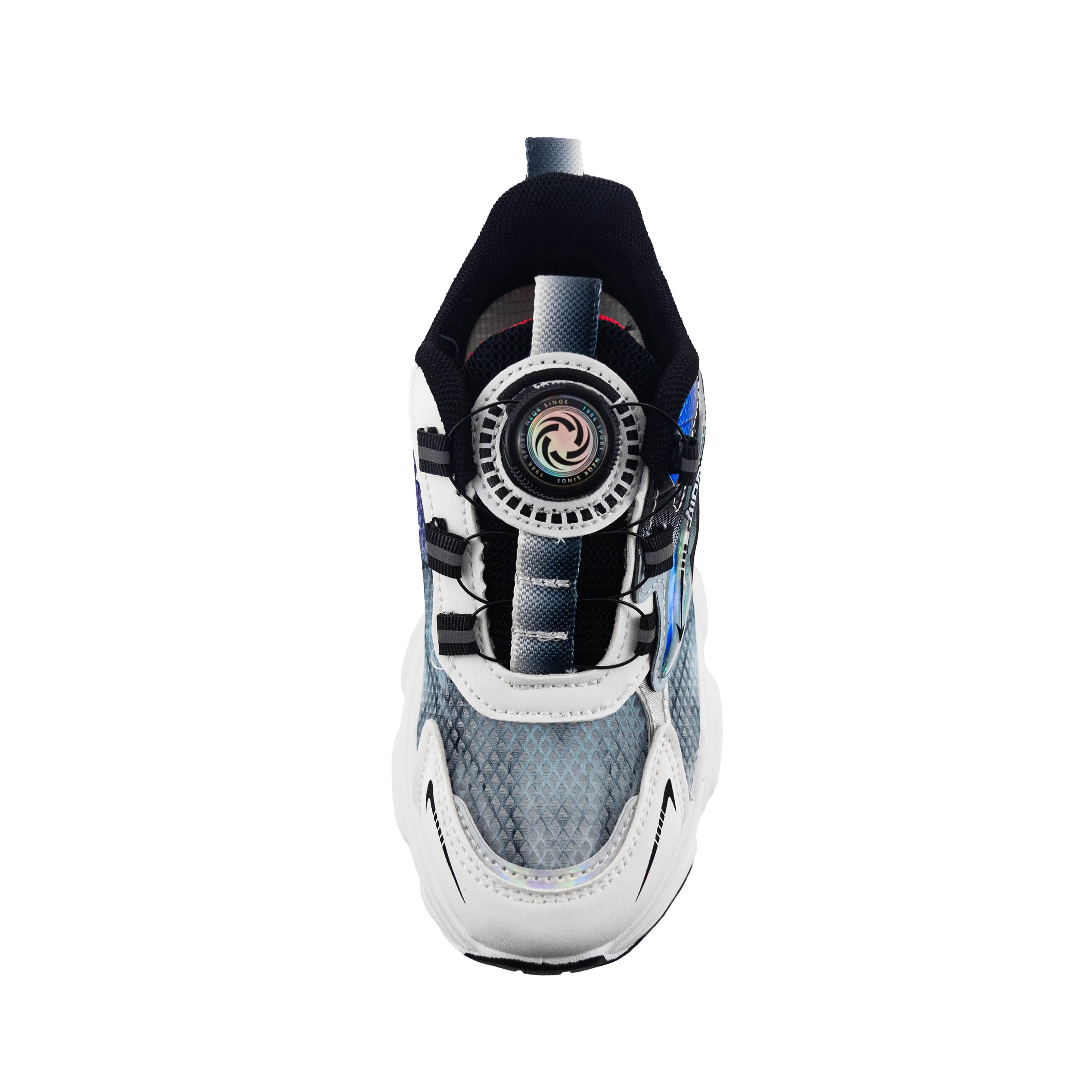 Kid's AirDisk Rotary buckle Sneakers D3031 Blue/Green/Black