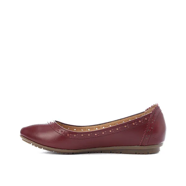 Leather Ballet Flats