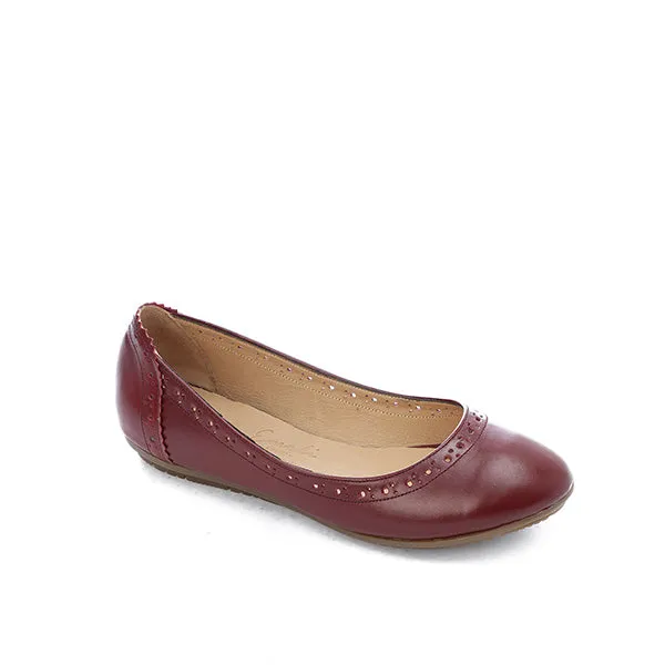 Leather Ballet Flats