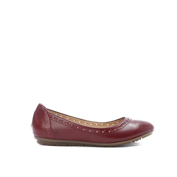 Leather Ballet Flats