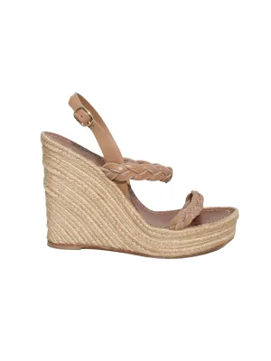 Leather Braided Espadrilles