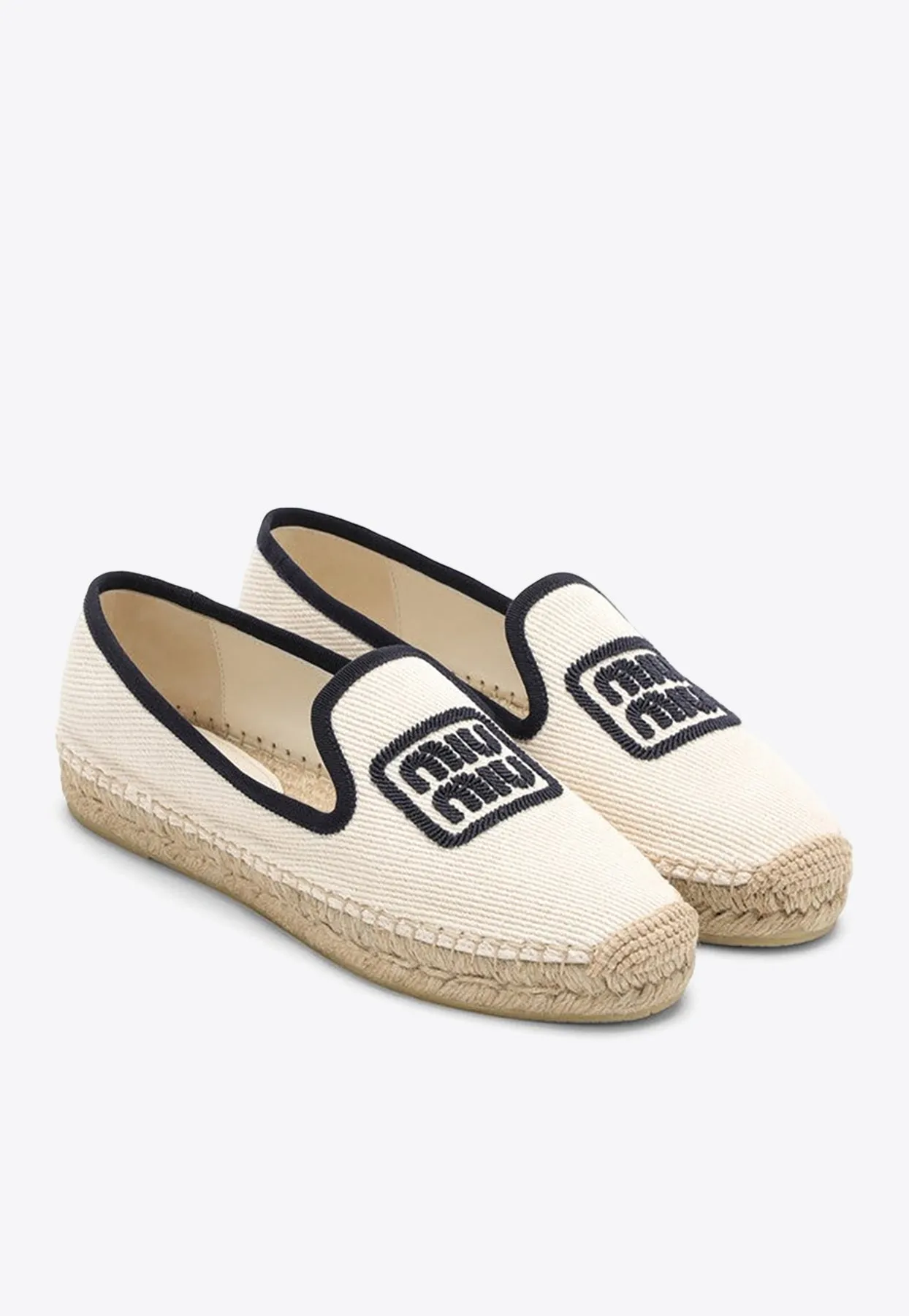 Logo-Embroidered Espadrilles